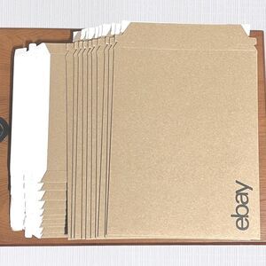 Ebay Paperboard Rigid Mailers Envelopes  9" x 11.5" Mailjacket No Padding 20 Pc